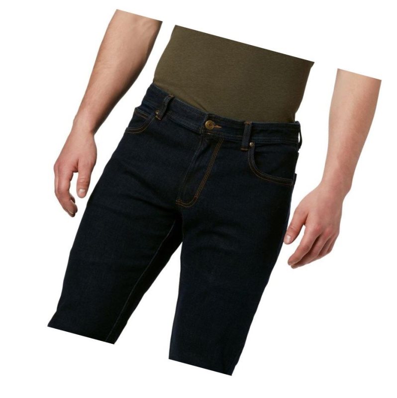 Spodnie Columbia Pilot Peak Denim Męskie Czarne | 91XCDSYBZ