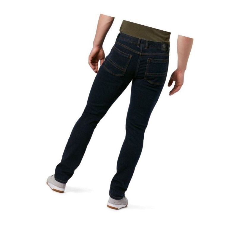 Spodnie Columbia Pilot Peak Denim- Slim Męskie Czarne | 92AICWRQN