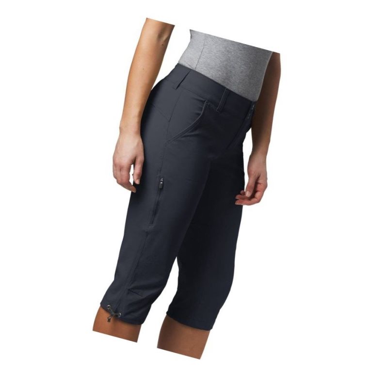 Spodnie Columbia Saturday Trail II Knee Pant Damskie Czarne | 73BQPRVZK