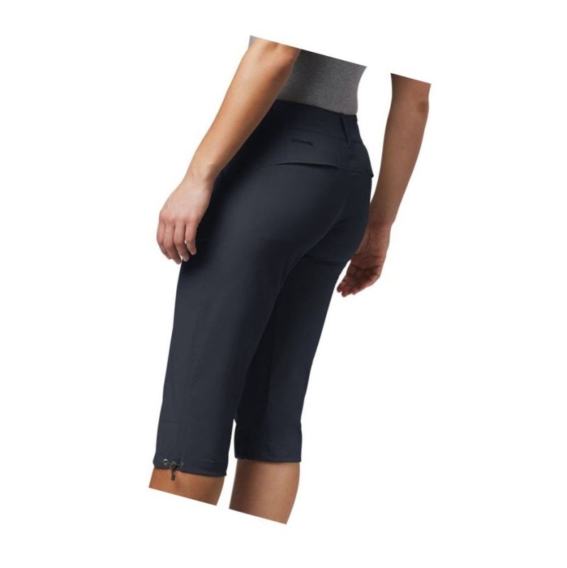 Spodnie Columbia Saturday Trail II Knee Pant Damskie Czarne | 73BQPRVZK