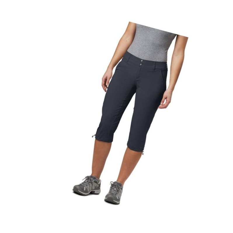 Spodnie Columbia Saturday Trail II Knee Pant Damskie Czarne | 73BQPRVZK