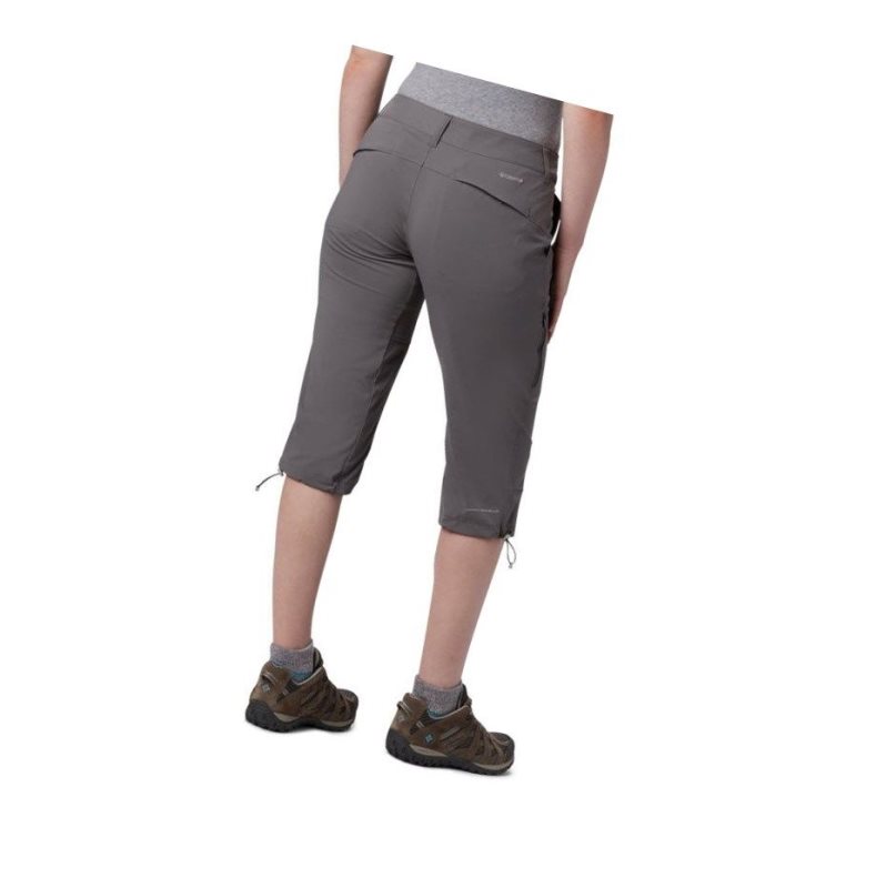 Spodnie Columbia Saturday Trail II Knee Pant Damskie Szare | 43JFVYKSA