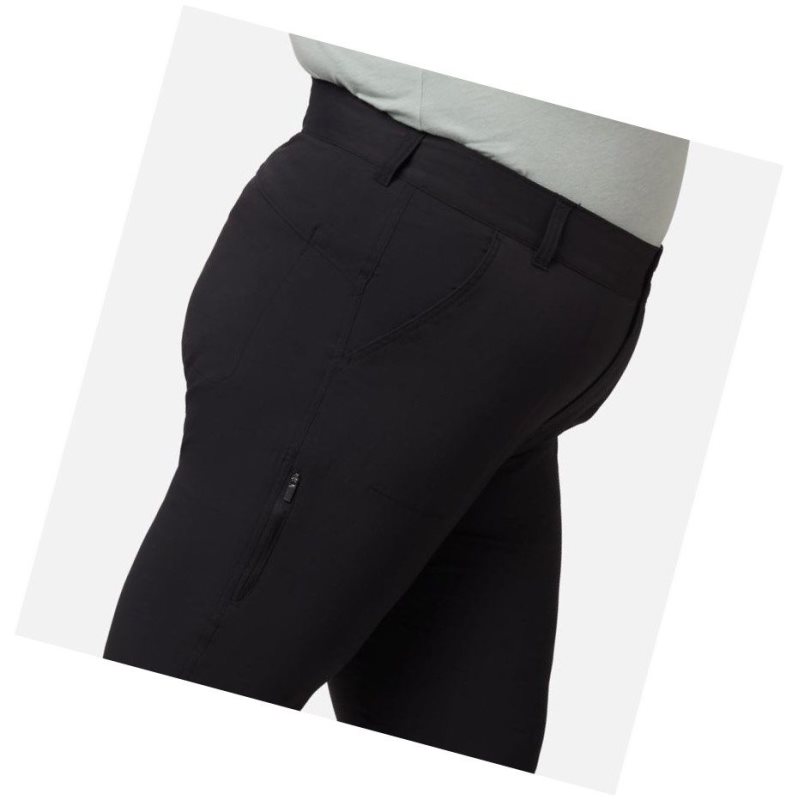 Spodnie Columbia Saturday Trail II Knee Pant Plus Sizes Damskie Czarne | 20TKESODV