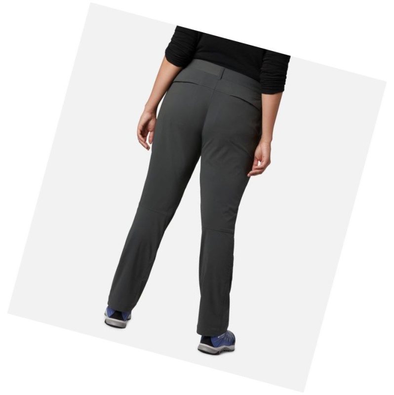 Spodnie Columbia Saturday Trail Stretch Plus Size Damskie Ciemny Szare | 73CGRDBYM