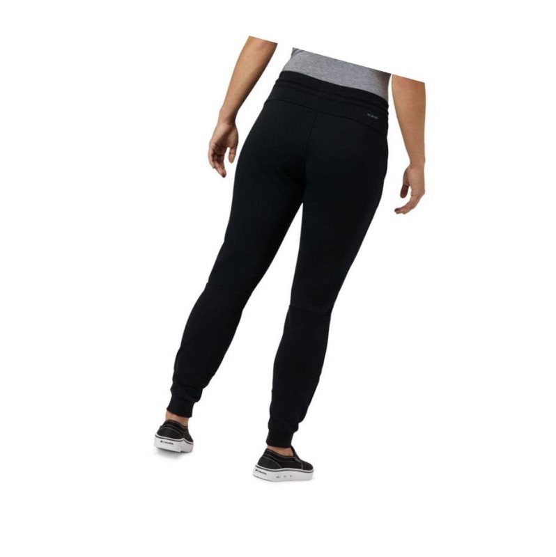 Spodnie Columbia Sunridge Sweat Jogger Damskie Czarne | 06CDPUHBL